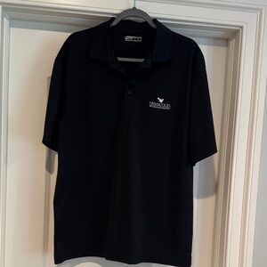 Nike Black dry fit golf Nemacolin Polo Shirt L Large Men’s